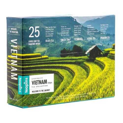 Чай подарочный Teapins Sense Asia Vietnam Delights листовой ассорти 25 чаев в Спар