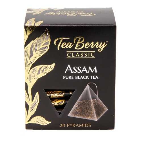 Чай Tea Berry ассам черный 20 пирамидок в Спар