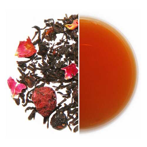 Чай Tea.ru Sweet Raspberries черный листовой c добавками 180 г в Спар
