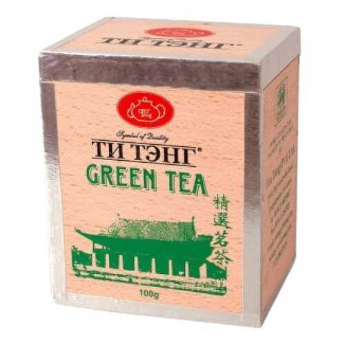 Чай весовой зеленый Ти Тэнг green tea в деревянном ящичке 100 г в Спар