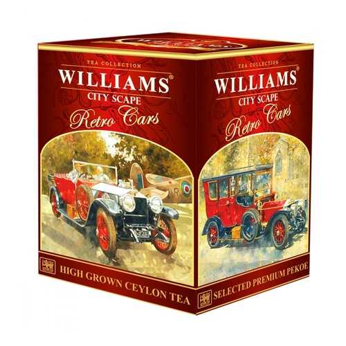 Чай Williams City Scape черный 150 г в Спар