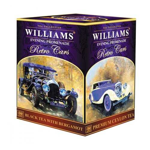 Чай Williams Evening Promenade черный с добавками 150 г в Спар
