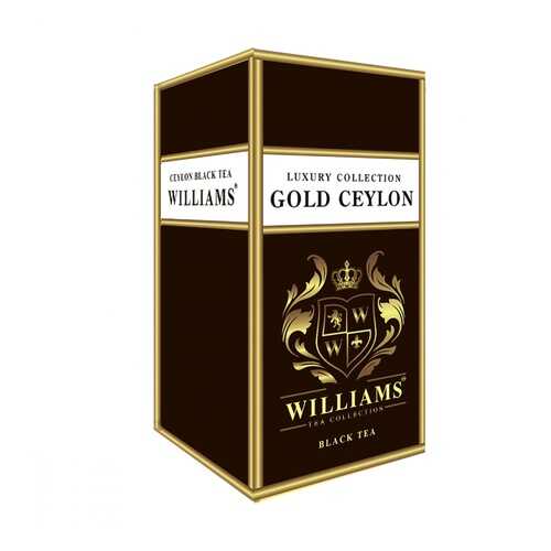 Чай Williams Gold Ceylon черный 150 г в Спар
