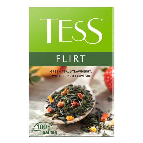Чай зеленый листовой Tess Flirt 100 г в Спар