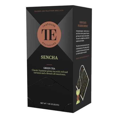 Чай зеленый Teahouse Exclusives Sencha 15 пакетиков 40 г в Спар