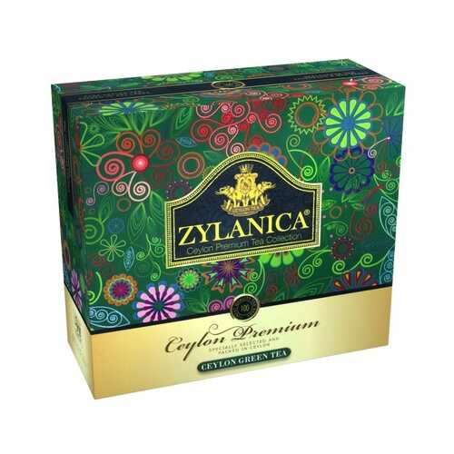 Чай Zylanica Ceylon Premium зеленый 100 пакетиков в Спар