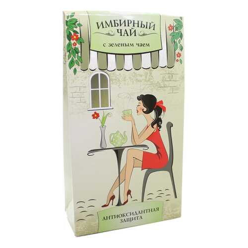 Имбирный чай Green Side c зеленым чаем 1.5 г в Спар