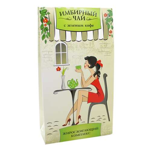 Имбирный чай Green Side c зеленым кофе 1.5 г в Спар