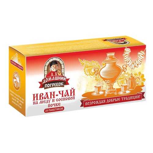 Иван-Чай на меду и сосновой почке 25 пакетиков в Спар