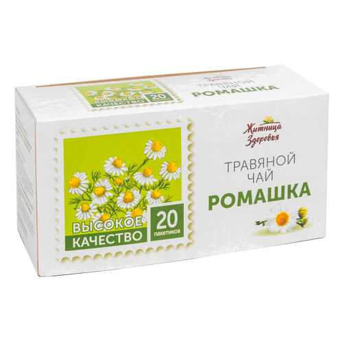 Травяной чай Житница здоровья ромашка фильтр пакеты 20*1.5 г в Спар