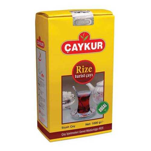 Турецкий черный чай Caykur Rize Turist 1000 г в Спар