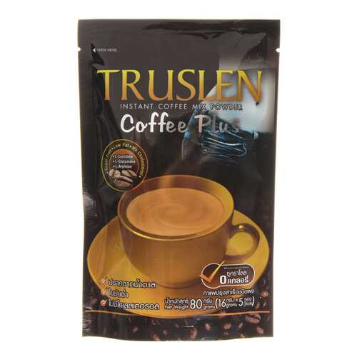Кофейный напиток Truslen coffee plus растворимый 16 г 5 штук в Спар