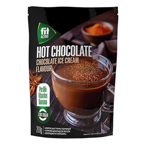 Горячий шоколад Fit Parad шоколадный пломбир низкокалорийный в Спар