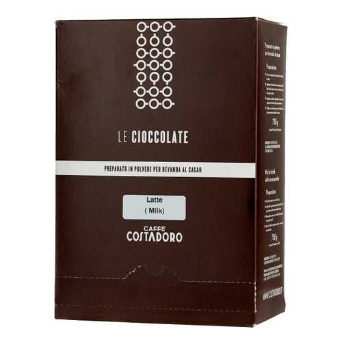 Какао Costadoro Le Cioccolate milk chokolate 25x шт по 30 г в Спар