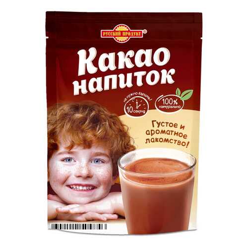 Какао-напиток моментального приготовления Русский Продукт 150 г в Спар