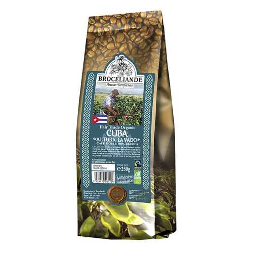 Кофе Broceliande cuba молотый 250 г в Спар