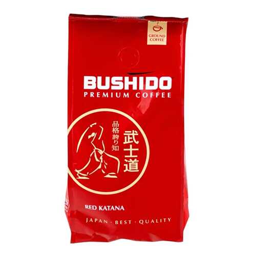 Кофе Bushido Red Katana в зернах 227 г в Спар
