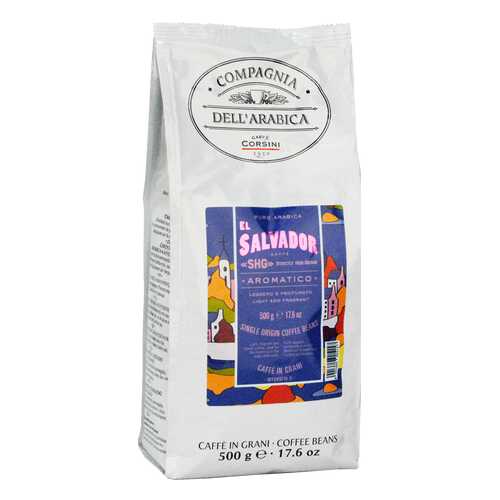 Кофе Compagnia Dell`Arabica El Salvador SHG в зернах 500 г в Спар