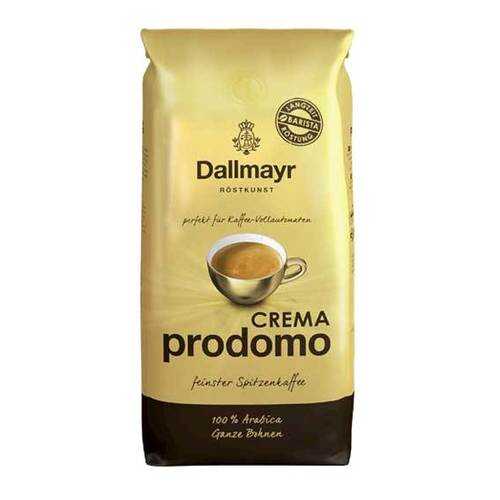 Кофе Dallmayr Crema Prodomo в зернах 1 кг в Спар
