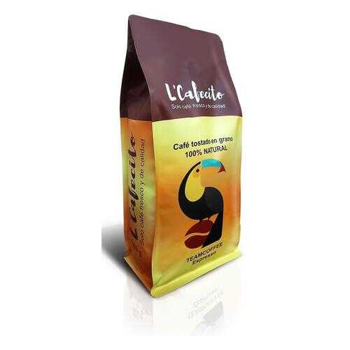 Кофе L'Cafecito Teamcoffee espresso обжаренный 1000 г в Спар
