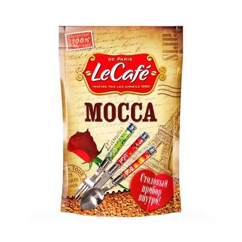Кофе Le Cafe Mocca растворимый с ложкой 150 г в Спар