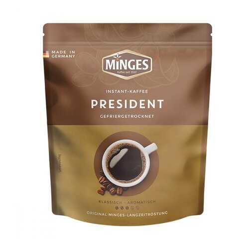 Кофе Minges President растворимый 200 г в Спар
