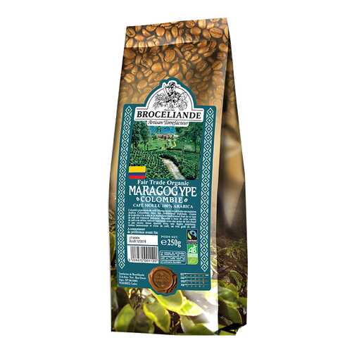 Кофе молотый Broceliande maragogype Colombie 250 г в Спар