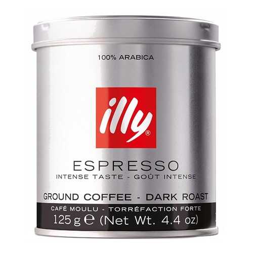 Кофе молотый Illy темной обжарки 125 г в Спар