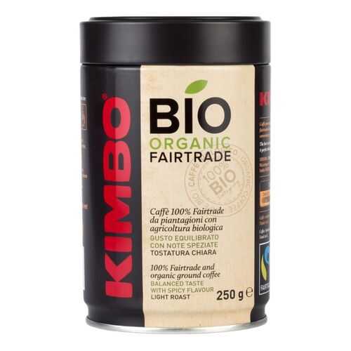 Кофе молотый Kimbo bio organic fairtrade 250 г в Спар