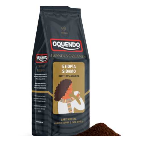 Кофе молотый Oquendo Etiopia Sidamo 250 г в Спар