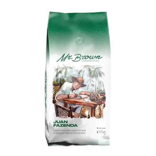 Кофе Mr.Brown Papa Juan Fazenda в зернах 1 кг в Спар
