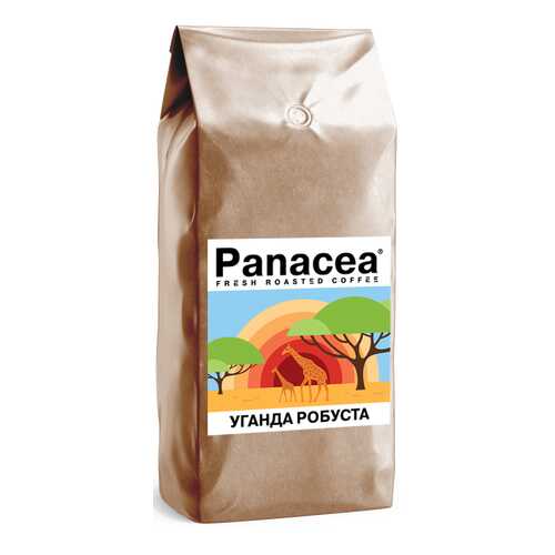 Кофе Panacea Уганда робуста, в зернах, 1000 гр в Спар