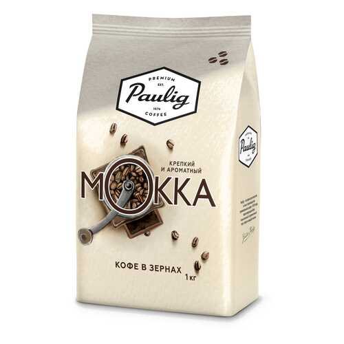 Кофе Paulig mokka в зернах 1000 г в Спар