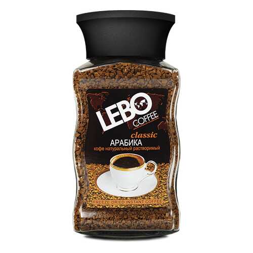 Кофе растворимый Lebo classic 100 г в Спар
