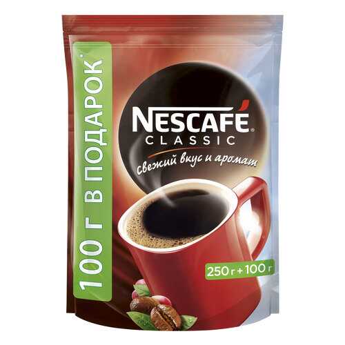 Кофе растворимый Nescafe classic пакет 350 г в Спар