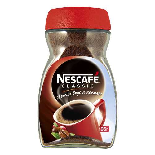 Кофе растворимый Nescafe Classic стеклянная банка 95 г в Спар