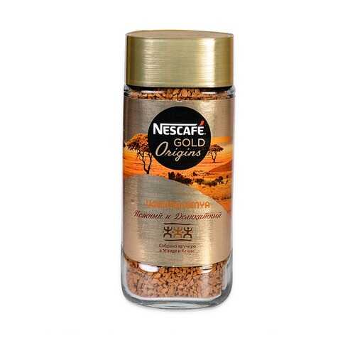 Кофе растворимый Nescafe Gold ORIGINS UGANDA-KENYA 85г Россия в Спар