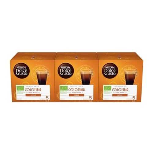 Кофе в капсулах Nescafe Dolce Gusto Лунго Колумбия 3 штуки по 12 капсул в Спар