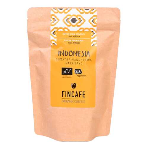 Кофе в зернах Fincafe Indonesia Sumatra Mandheling Raja Gayo 250 г в Спар