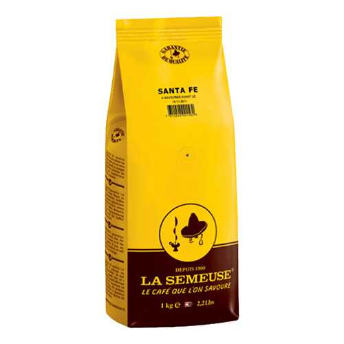 Кофе в зернах La Semeuse santa fe 1000 г в Спар