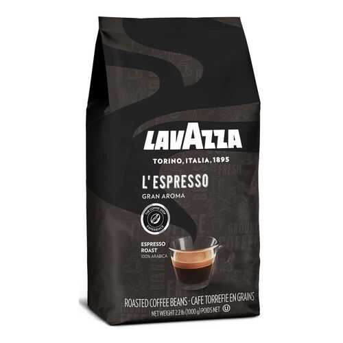 Кофе в зернах Lavazza гран арома бар 1 кг в Спар