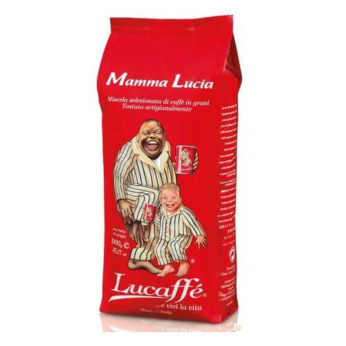 Кофе в зернах Lucaffe Mamma Lucia 1 кг в Спар