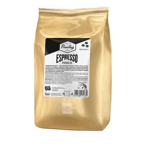 Кофе в зернах Paulig Espresso Fosco 1 кг в Спар