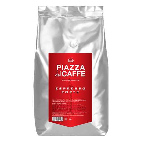 Кофе в зернах Piazza del Caffe Espresso Forte 1 кг в Спар