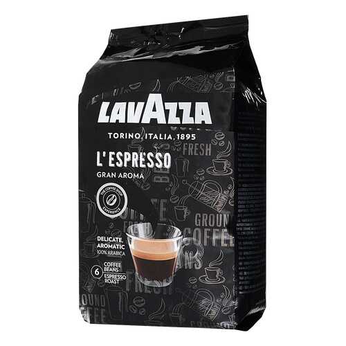 Кофе зерновой Lavazza gran aroma bar 1 кг в Спар