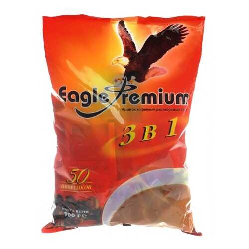 Кофейный напиток Eagle premium растворимый 3в1 18 г 50 штук в Спар