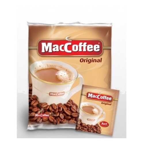 Кофейный напиток растворимый MacCoffee оriginal 3в1 50 г 20 штук в Спар
