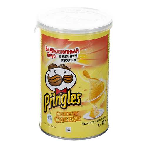 Чипсы картофельные Pringles со вкусом сыра 70 г в Спар
