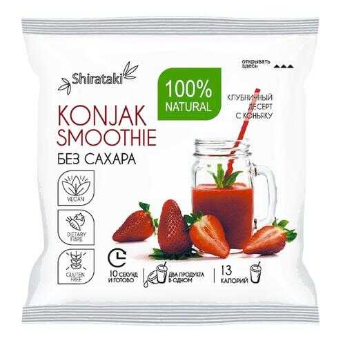 Десерт без сахара Konjak Smoothie клубничный 20 шт по 15 г в Спар