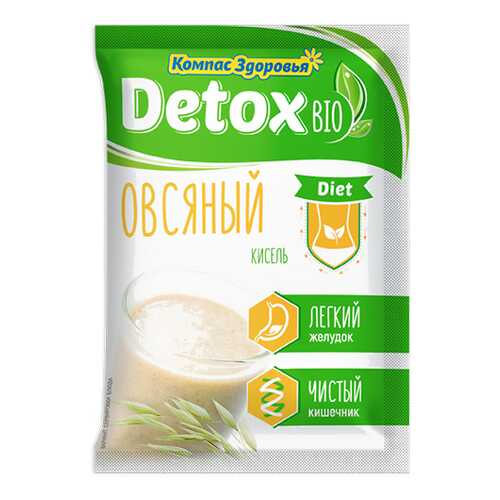 Кисель detox bio Diet Овсяный Компас здоровья 25 г в Спар
